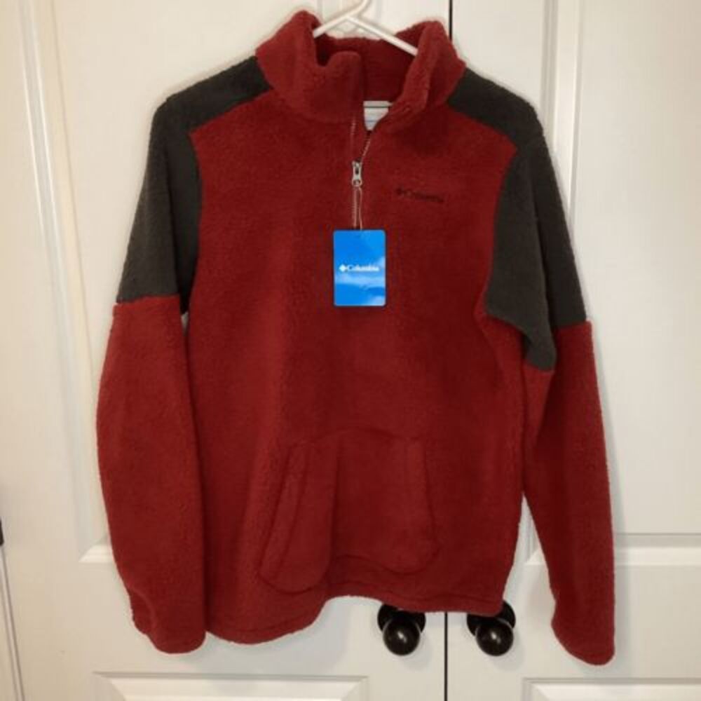 NWT Boys Columbia‎ Fleece 1/2 Zip Pullover